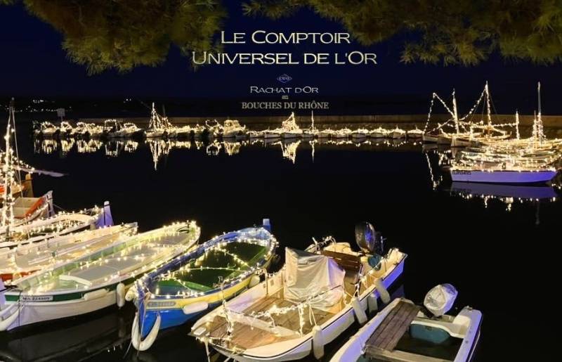 C'est bientôt Noël aux comptoirs universels de l'or Martigues Aix en Pce et Toulon