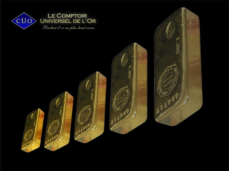 vente lingot d'or