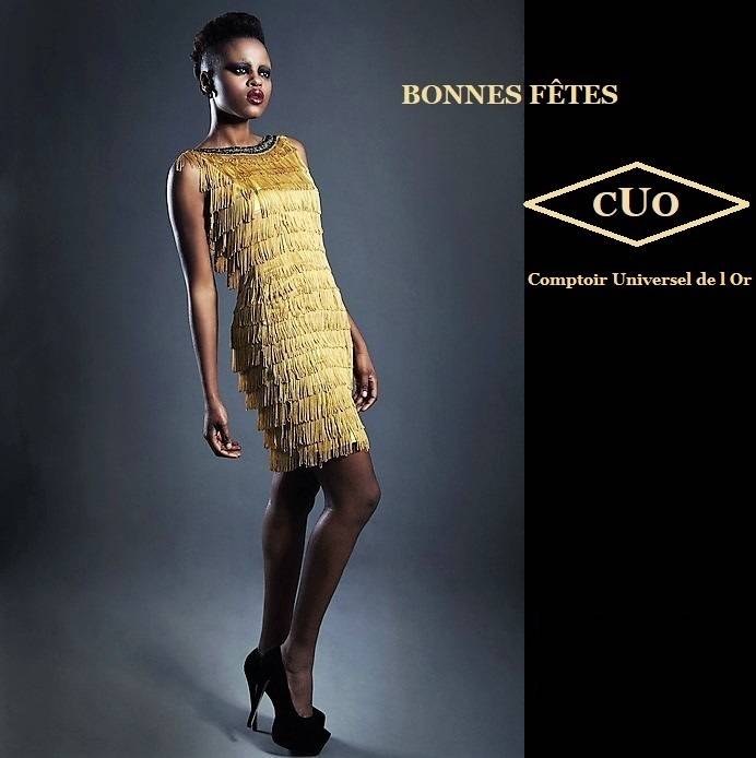 Le comptoir d achat et vente d or Le Puy en Velay aime une tenue or pour le jour de l'an