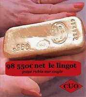 Notre zone d'activité pour ce service Où acheter un lingot d'or