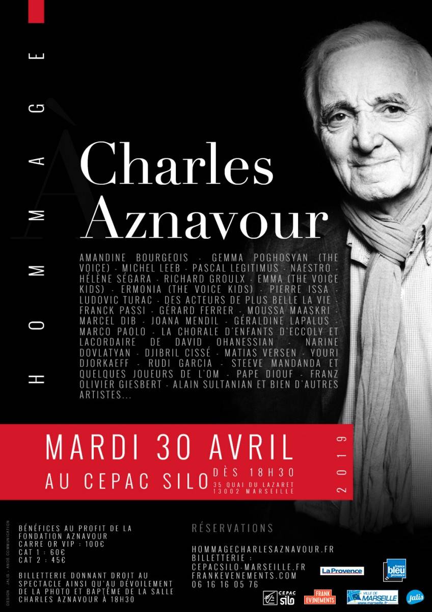 Hommage à Charles Aznavour