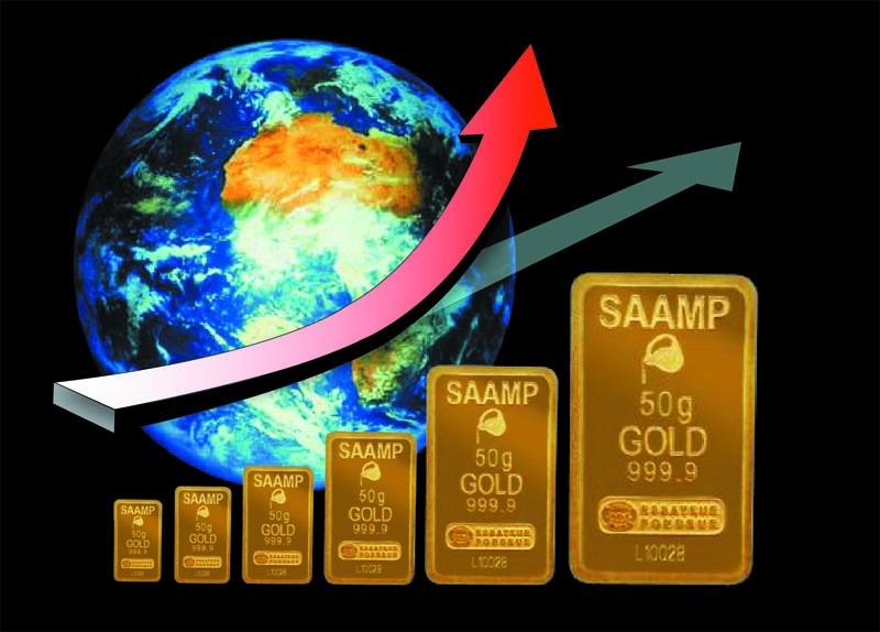 bilan de l'évolution du cours de l'or en 2012