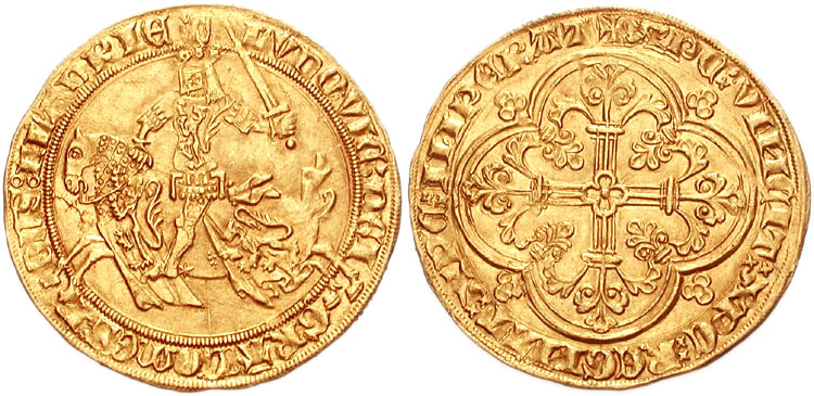 Le franc en or par le comptoir universel de Chalon/Saône