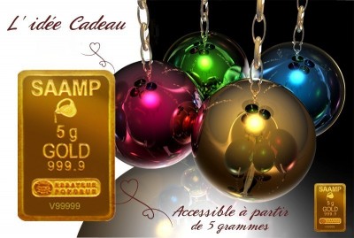 à Rouen, nos comptoirs d'achat d'or vendent aussi le plus beau des cadeaux: un lingot d'or pur!